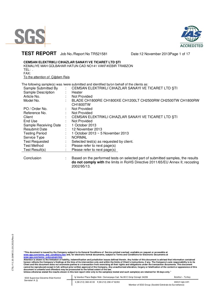 气候环境与证书